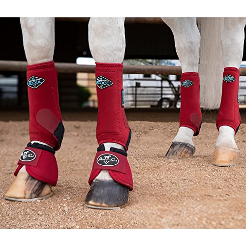 Image of Professional's Choice 2XCOOL Sports Medicine Horse Boots | Protective & Breathable Design for Ultimate Comfort & Durability in Active Horses | Value 4 Pack