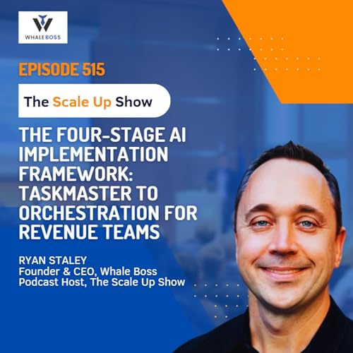 『The Four-Stage AI Implementation Framework: Taskmaster to Orchestration for Revenue Teams』のカバーアート
