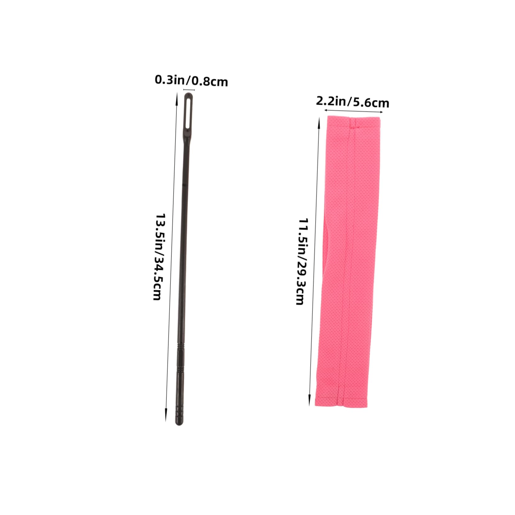 GOOHOCHY Flute Cleaning Cloth Soft Fiber Maintenance Cleaning Rod Saxophone Accessory