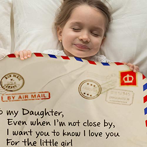 Tianbi Personalised Fleece Blanket,Letters Blanket From Mum To My Son And My Daughter - Image 4