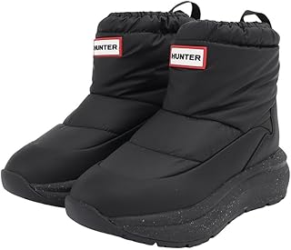 [HUNTER] ユニセックス ユニセックス ハンター グリップ ショート スノー ブーツ ブラック 6/25.0cm
