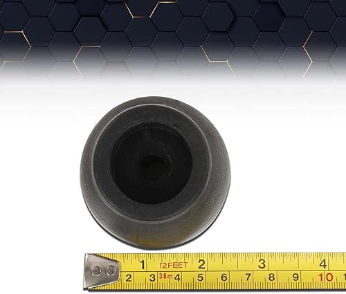 Miniatura 7 de PIT66 Parachoques de goma para puerta de rampa compatible con camión de remolque de carga, 2 unidades