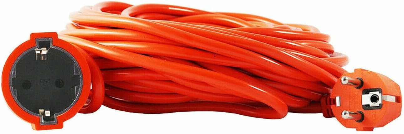 Cavo Prolunga Presa Schuko Elettrica Maschio Femmina 30 Metri Maschio Femmina Per Interni ed Esterni
