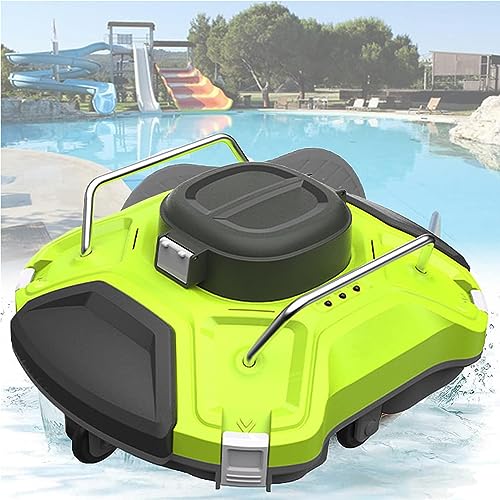 Limpiador de piscinas robótico totalmente automático, navegación inteligente, limpieza eficiente para piscinas sobre el suelo