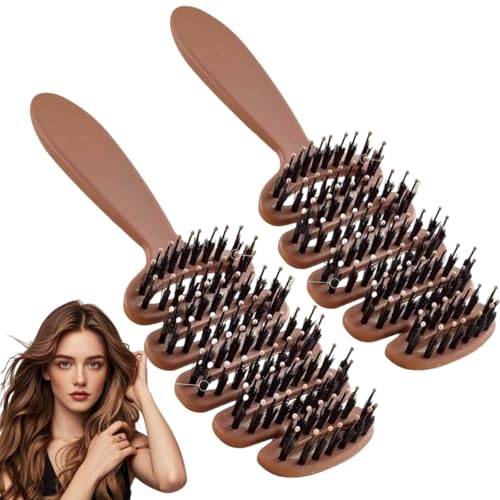 Cepillo de cerdas Volume+, cepillo con cerdas de punta redondeada para dar volumen y masajear el cuero cabelludo. Ideal para cabello fino, tanto para hombres como para mujeres, y para peinados hacia a