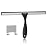 AmazerBath Squeegee for Shower Glass Door, Shower Squeegee for Glass Doors - All-Purpose Squeegee with Hook for Shower Doors, Windows, Mirrors, Tiles and Car Glass, 12 Inches