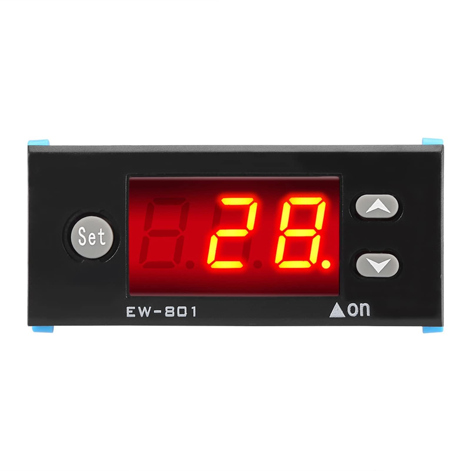 Régulateur de Température Numérique AC220V Thermostat de Contrôleur de Différence de Température avec Sondes de Capteur pour Chauffe-eau Solaire