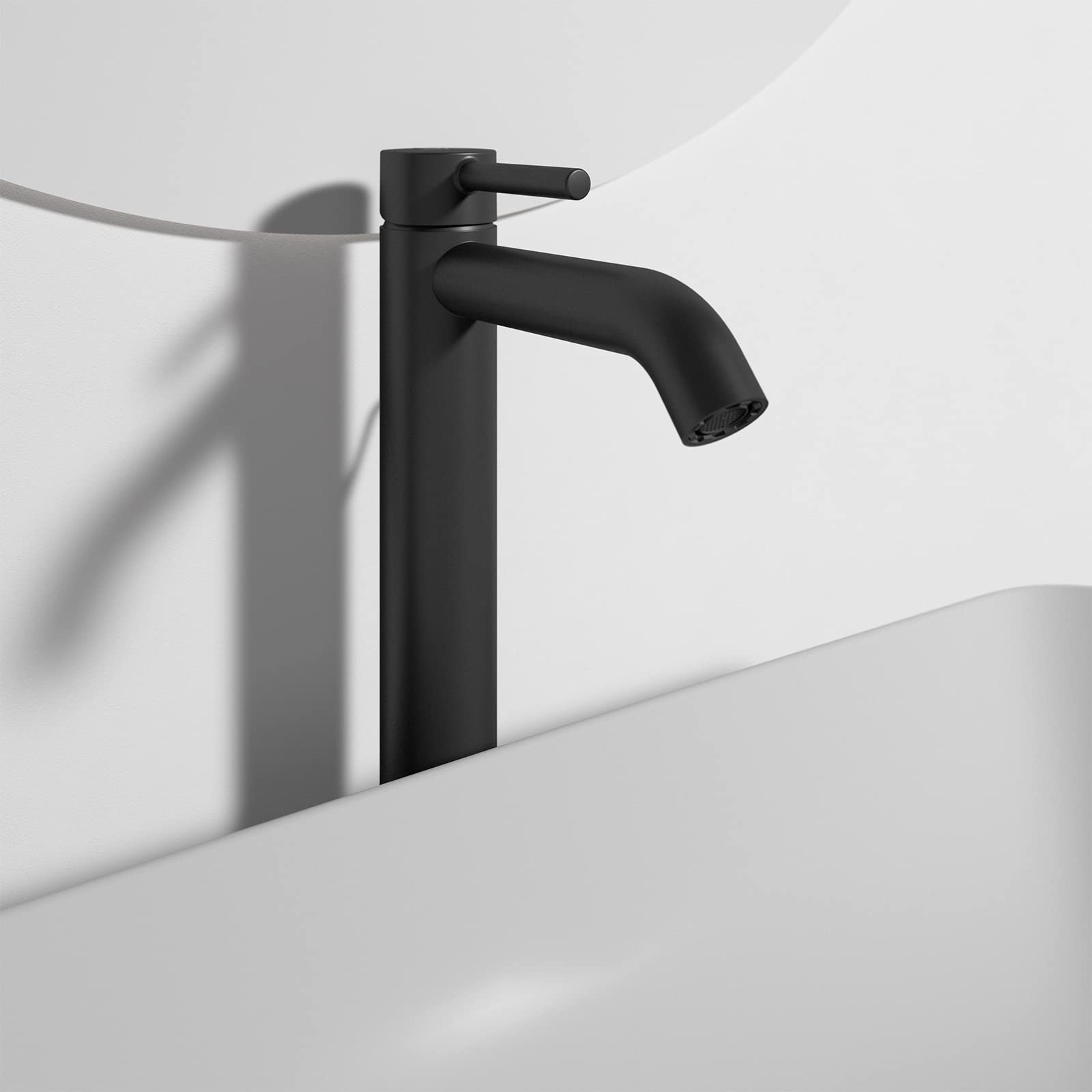 Ideal Standard - Ceraline Mezclador monomando lavabo - Color Negro