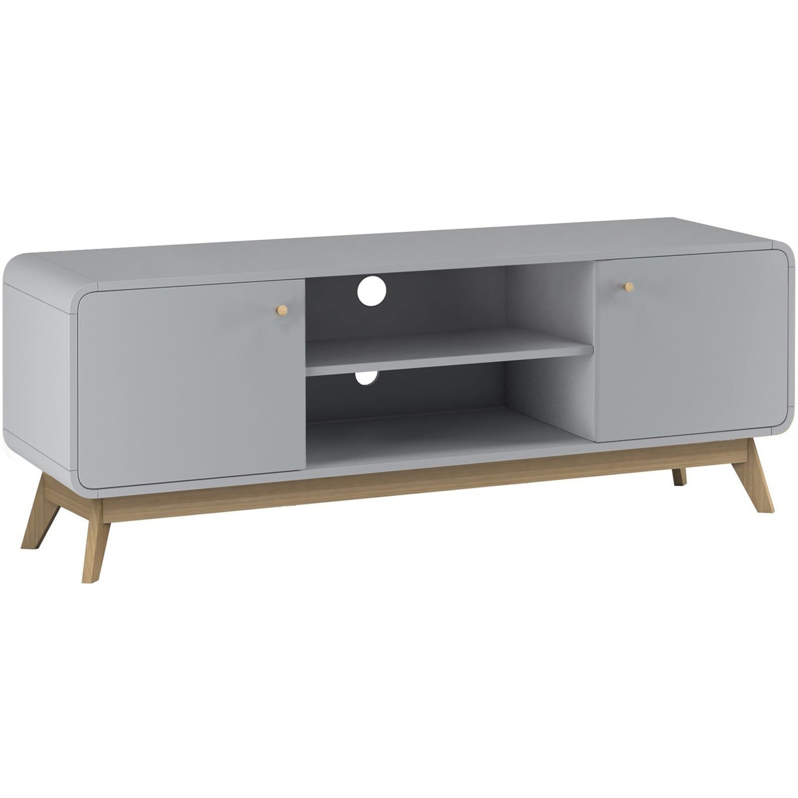 DHP Furniture Cassie TV Stand, Grey