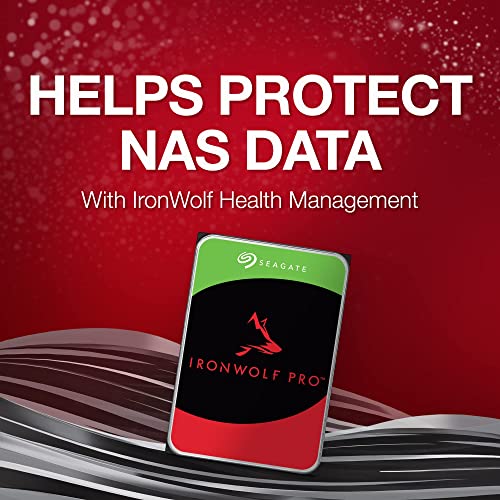Image of Seagate IronWolf Pro, 8 TB, Enterprise NAS Internal HDD �CMR 3.5 Inch, SATA 6 Gb /s, 7,200 RPM, 256 MB Cache for RAID Network Attached Storage (ST8000NT001)
