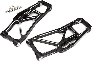 C31634BLACK Billet Machined Lower Suspension Arms for Traxxas 1/10 Maxx V2 w/WideMaxx