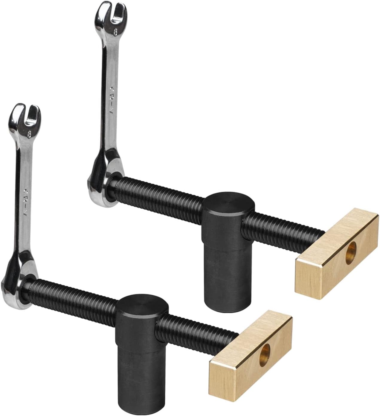 2Pcs Table Workbench Fast Fixed Clip Clamps for 20MM Hole, DIY Positioning Woodworking Adjustable Desktop Clips, Fixture Vise Benches Joinery Carpenter Tool for Woodworking Benches Tools