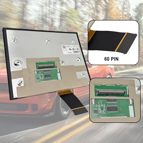 Image of 8.4 inch Uconnect 4C UAQ LCD Monitor Touch-Screen Radio Navigation Replacement Fit for Dodge RAM Chrysler Gladiator Compass Wrangler Cherokee Challenger Durango 2017-2022 Replace #LA084X01(SL)(02)