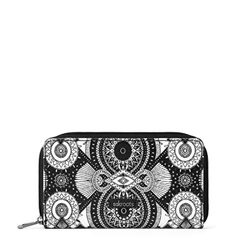 The Sak Women's Artist Circle Wallet (O/S, B&W Wanderlust)