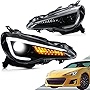 VLAND Led Headlights Compatible with Toyota86/ Subaru BRZ 2013-2019, Scion FR-S 2013-2016 (Headlights)