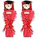 NUOBESTY 2Pcs Graduazione Peluche Orso Orso Teddy Bear Toys Classe di 2022 Giocattoli Animali Ripieni di Giocattoli Dolls Figurine per Il Regalo Laureato