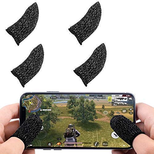 BattleMods Conductive Mobile Gaming Triggers & Sleeve for PUBG Mobile-L1R1- Supports for All Android and iOS Phones (Sleev Set of 2)-image-28