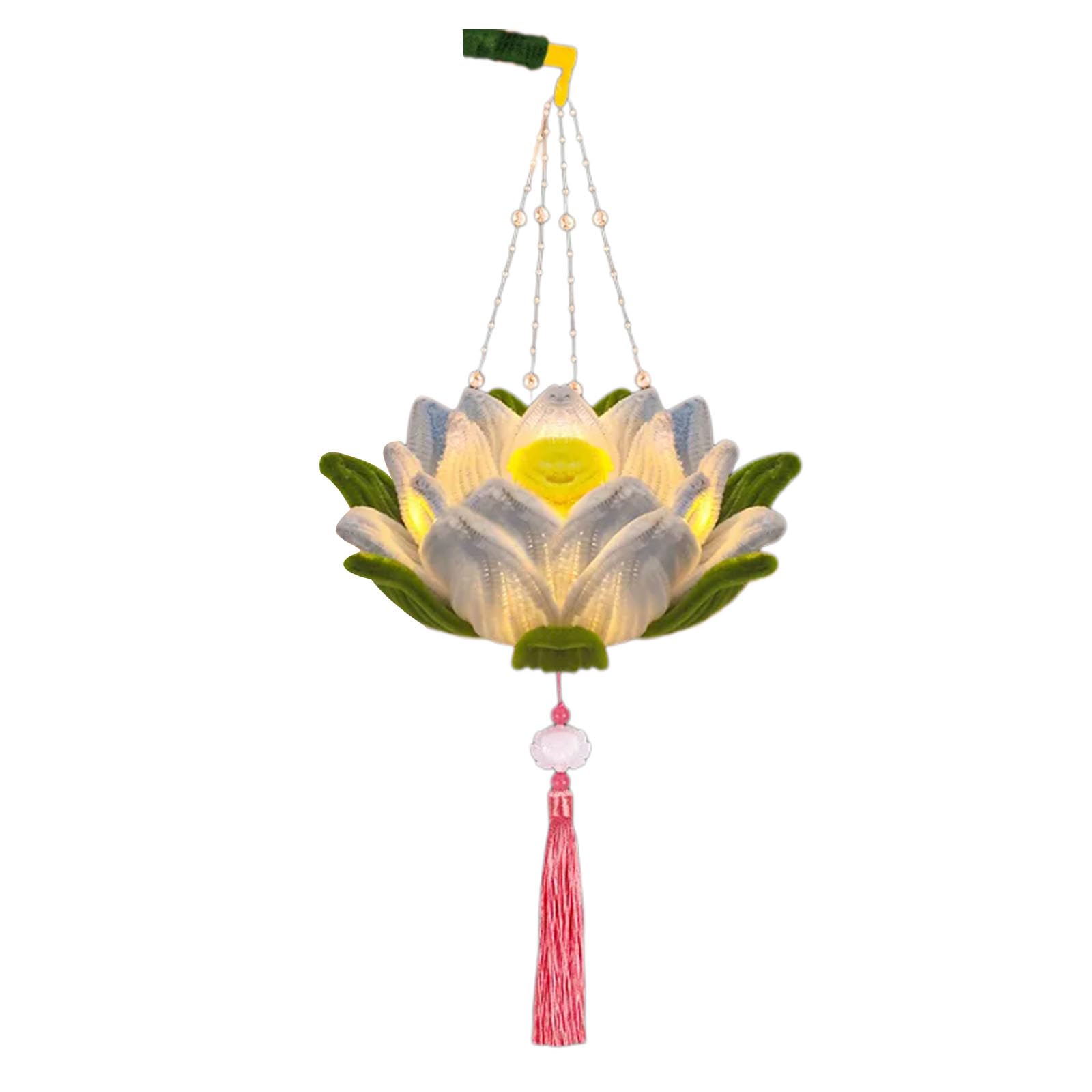 Tsophreniq Colorful Flower Lamp for Middle Autumn Celebration Festival Decoration Cultural Enthusiasts Gift Middle Autumn Festival Lamp