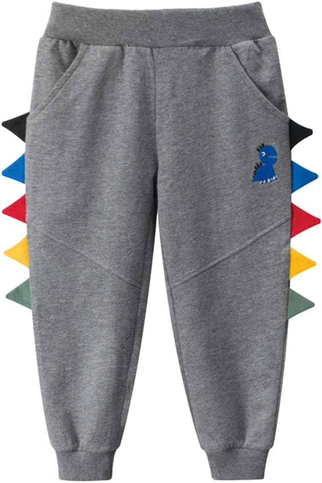 Toddler Boys Sweatpants Kids Sport Jogger Pants Cotton Active Pants Multipack - Image 3