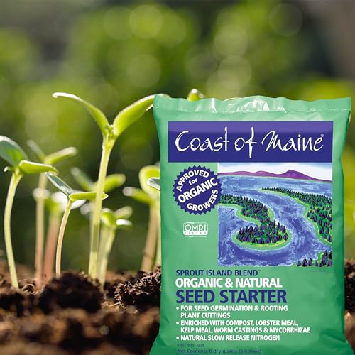 Coast of Maine Organic & Natural Sprout Island Blend Seed Starter 8 Qt miniatura 2