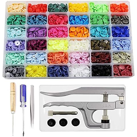 BetterJonny 720 Sets Snap Fasteners Kit Cover