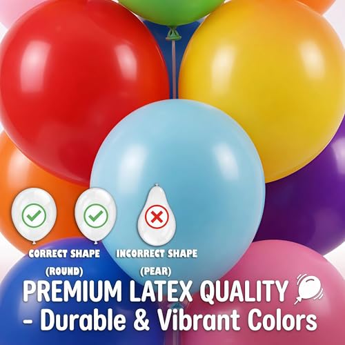 Image of Balloon Column Kit Set of 2 With Balloons Assorted Color - Balloon Stand with Base&Pole,Balloon Tower Backdrop Decoration for Wedding, Baby Shower, Birthday Party, or Bachelorette Parties