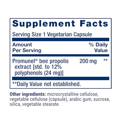Life Extension Bee Immune Propolis Capsules, Immune Support, 60 Capsules - image 2