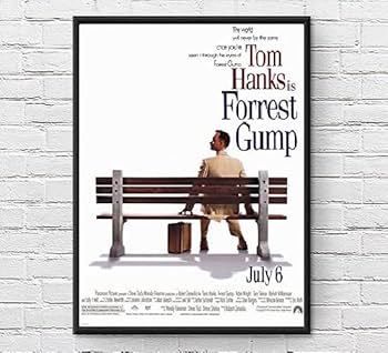 Amazon.co.jp: 【フレーム付-黒-】映画ポスター フォレスト