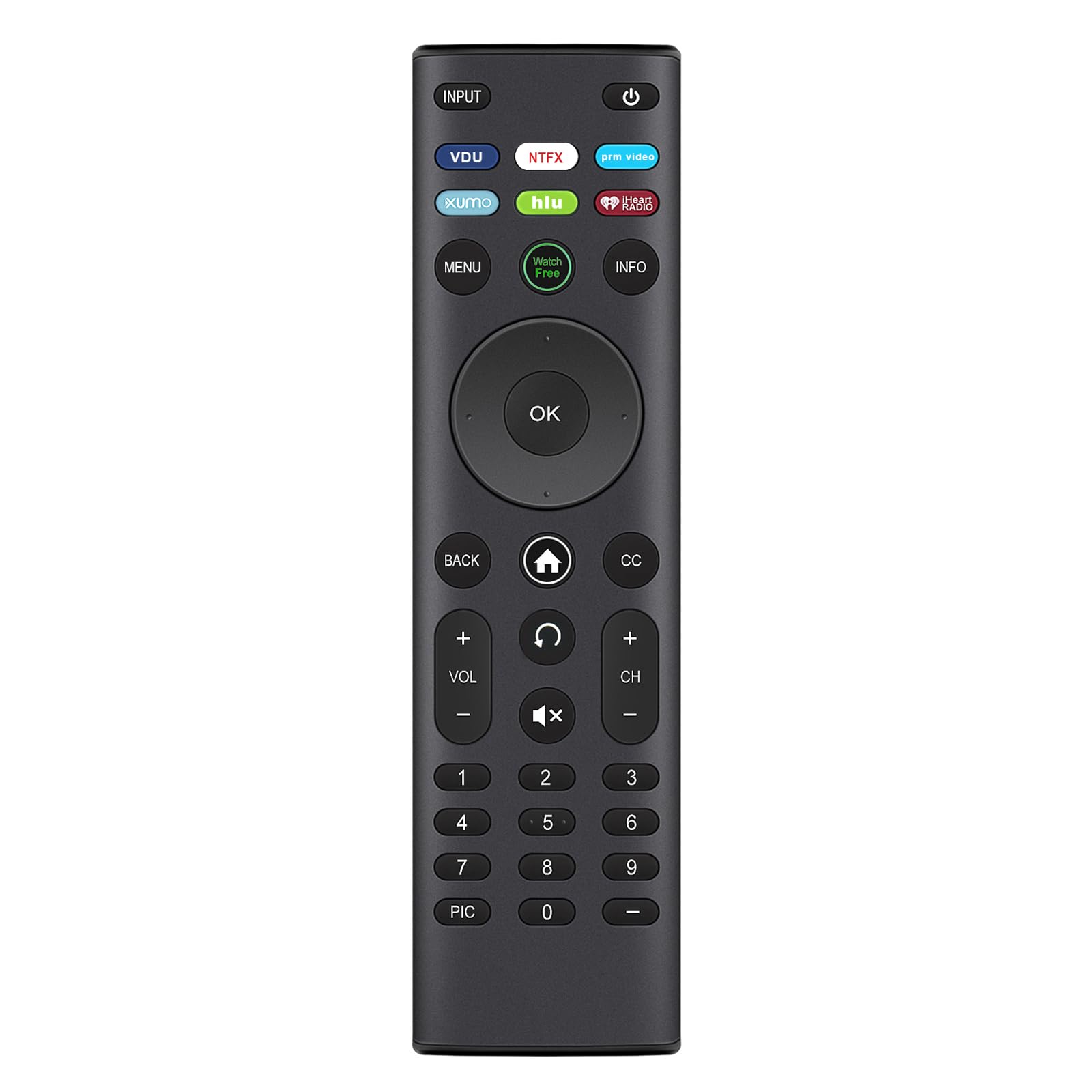 Télécommande XRT150 Vizio compatible TV LED LCD HD 4K UHD - 5