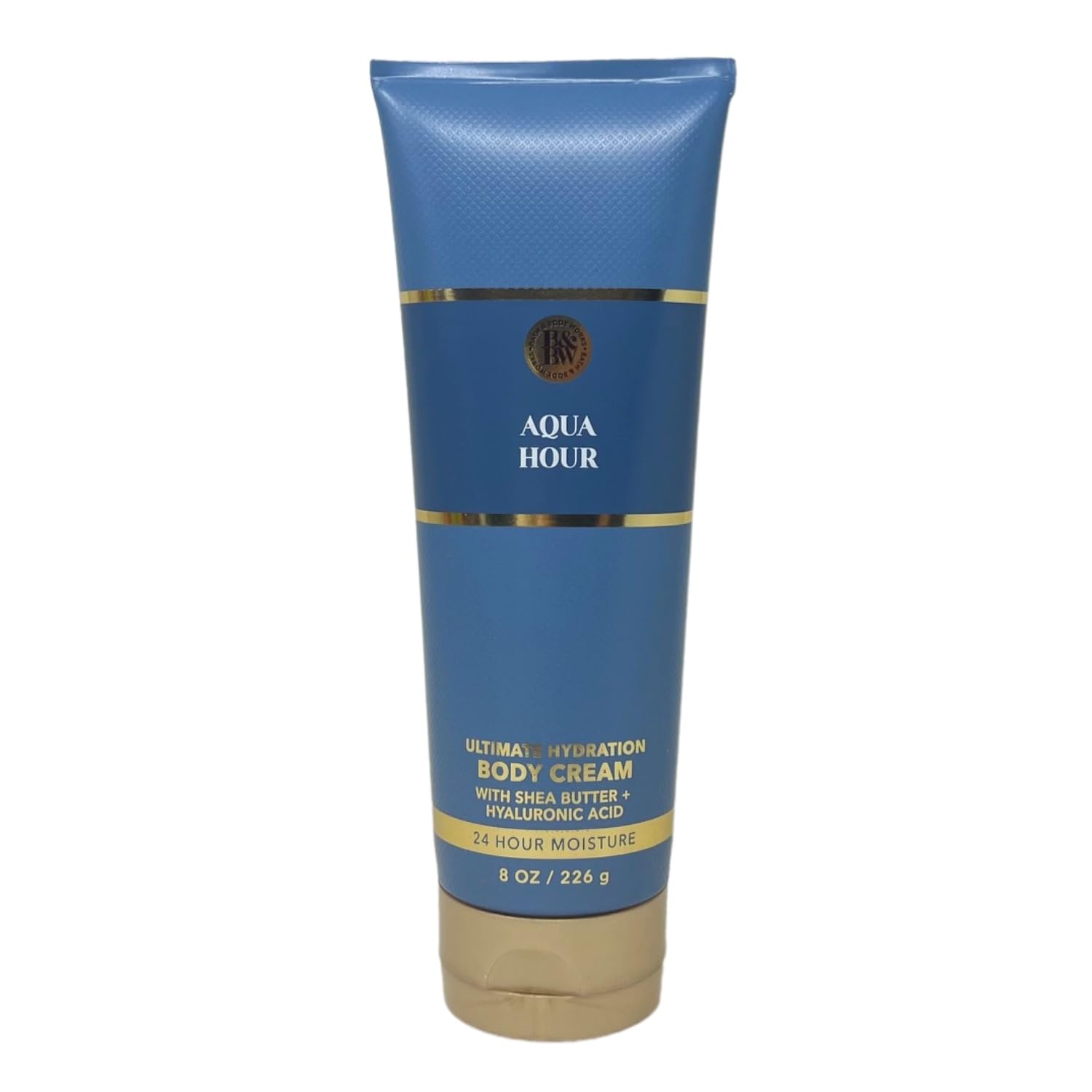 Bath & Body Works Aqua Hour Body Cream and Body Wash Duo Set with a Natural Oats Bar Soap - Full Size - Image 2