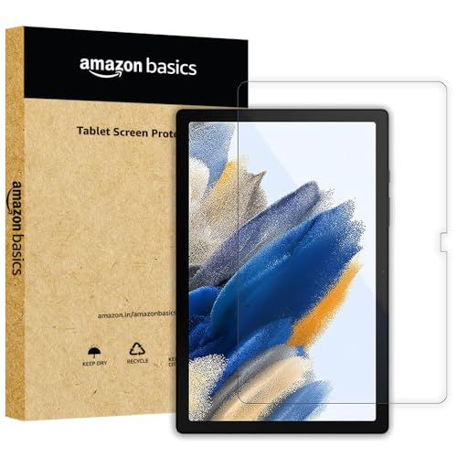Amazon Basics [Anti-Scratch & [Smudge Proof] [Bubble Free] Premium Tempered Glass Screen Protector Guard for Samsung Galaxy Tab A8 10.5 inch [SM-X200/X205/X207] 2022 (B0CWFC56NP) Amazon Price History, Amazon Price Tracker