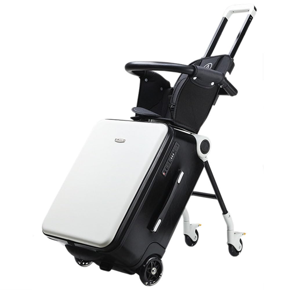 Amazon | [ChicCarry] 子供が乗れるキャリーケース クッションシート