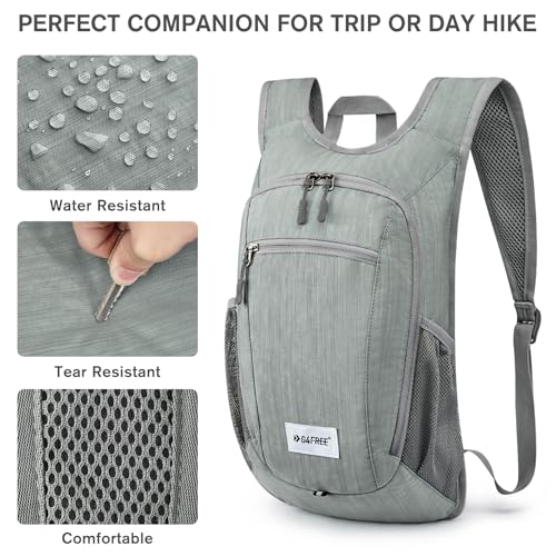 Image of G4Free 10L /15L Hiking Backpack Lightweight Packable Hiking Daypack Small Travel Outdoor Foldable Shoulder Bag
