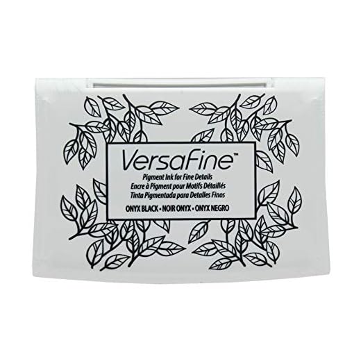 Encre VersaFine 9 x 6 cm Onyx Noir
