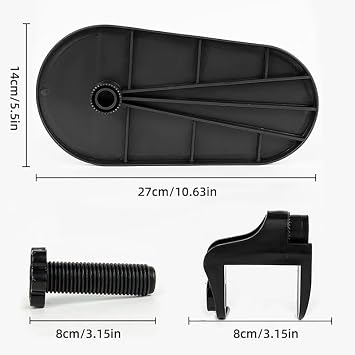 MODDESTORE Ergonomik Ayarlanabilir Masa Kol Dayanağı ve Döner Mouse Pad Tutucu, Masaya Takılan Bilek ve Ön Kol Destek Aparatı, Ofis ve Ev Kullanımı İçin Rahatlatıcı Tasarım