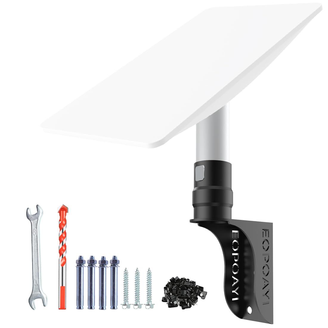 Starlink Short Wall Mount, Wall Eave Mount Rack Kit for Starlink V2 Accessories