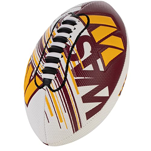 Franklin Sports NFL Washington Commanders Football - Youth Mini Football - 8.5" Junior Size Ball - SPACELACE Easy Grip Texture- Perfect for Boys and Girls by Franklin Sports - Used condition - US$18.28