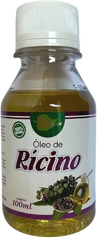 Óleo de Rícino 100mL - Aroeira Cosmética - Natural - Capilar e Corporal - Hidratação Profunda