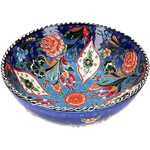 GURU SHOP 1 Stk. Orientalische Keramikschüssel, Schale, Müslischale Cover