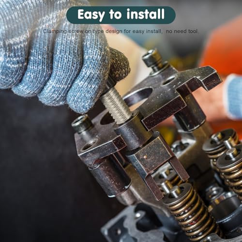 Moendergo 12 Größen 195 Stück Rändelschraube Set, M6 M5 M4 Rändelschrauben mit Griff, Carbon Gewinde Rundkopf Rändelschraube für Arten von Ständer und Maschinen