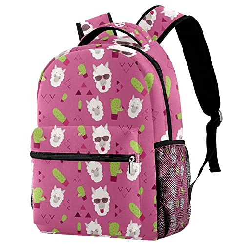 Sac à dos alpaga léger avec poches de rangement contre le désordre