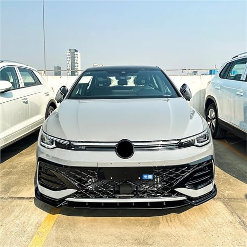 Spojlery przednie do samochodów Przedniego spojler Pasuje do VW Golf 8.5 R Line GTI 2024+ Auto Spoiler Zderzak Akcesoria Przedni Zderzak Samochodowy Rozdzielacz Lip Dyfuzor Lip Body Kit