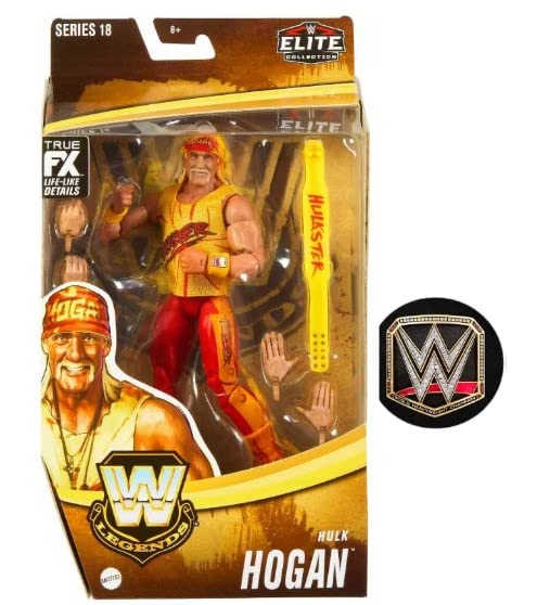 WWE Elite Legends Collection 6-inch Articulated Action Figure Series (Hulk Hogan)