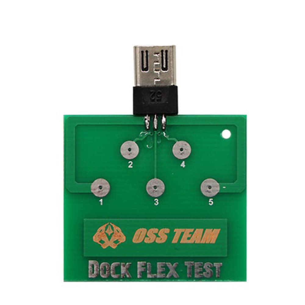 3 unidades – USB Dock Flex Test Board para 12 11 Android Phone U2 batería Power Charge Dock Flex Test Tool