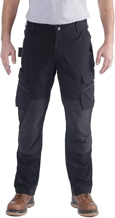 Carhartt Herren Pants Relaxed Straight Steel Double Front Cargo Pant