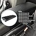 ECCPP Armrest Center Console Lid Cover W/Base for 1999-2009 For Volkswagen For Jetta Armrest Cover Black