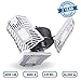 ELIVERN LED Garage Lights, Daylight LED Light Bulbs, Deformable Garage Ceiling Lights 60W 6000 Lumens, E26 LED Bulb, Led Shop Lights for Garage, LED Garage Lighting for Workshop Basement Warehouse