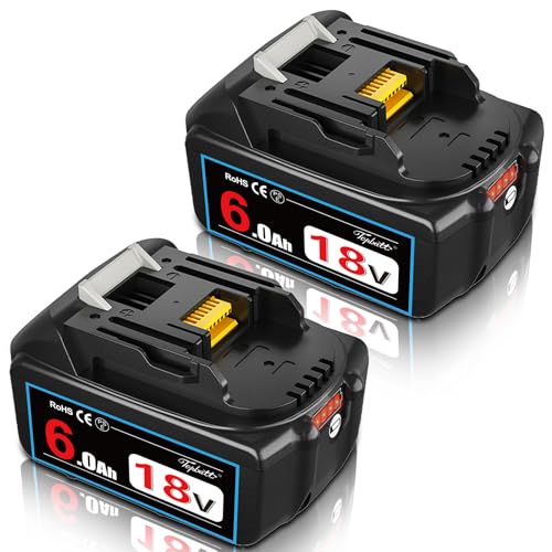 【新品】2個  18v 6Ah マキタ 互換 バッテリー 1860b マキタ 互換品 18V バッテリー BL1860B 互換 2個セット 6.0Ah
