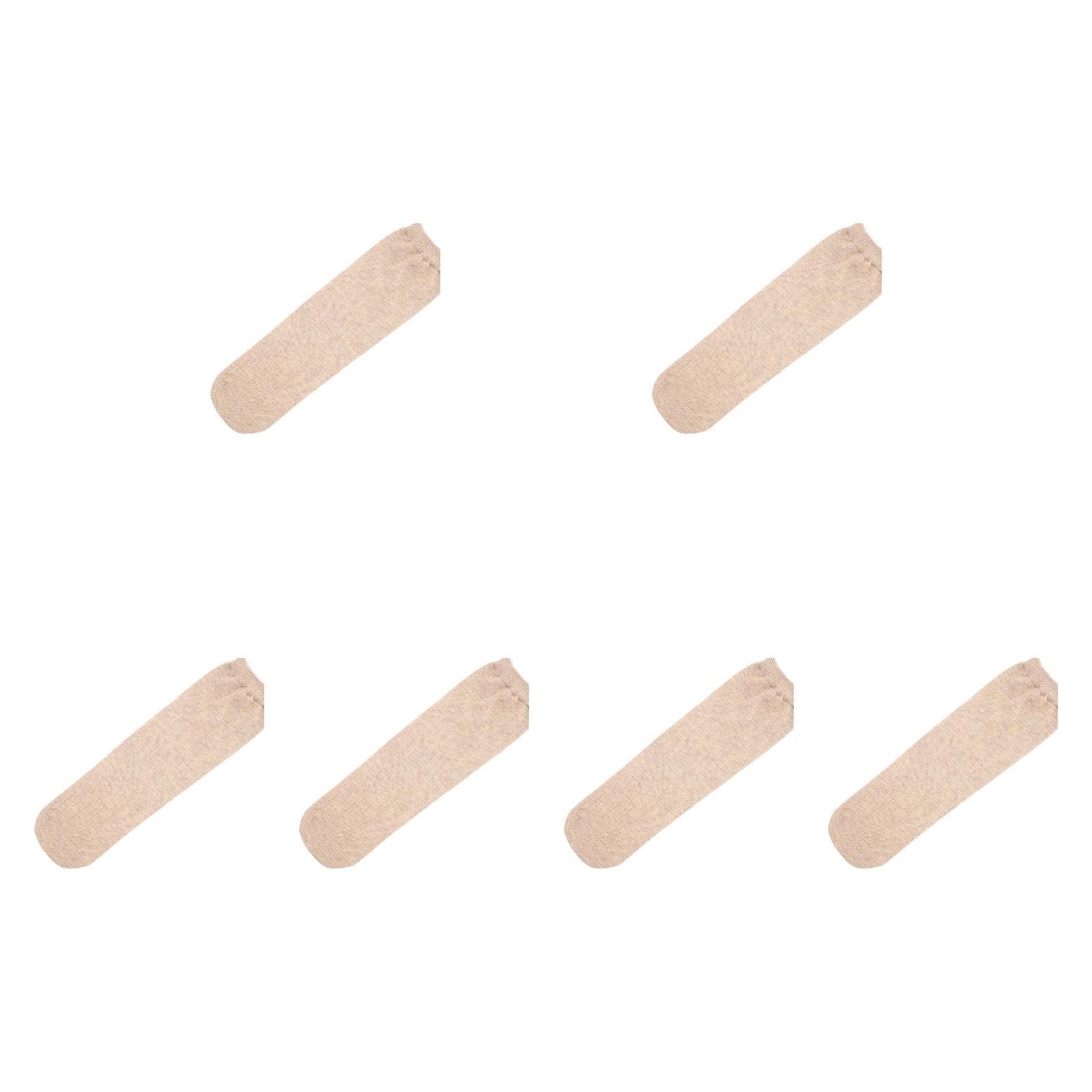 6x Prosthetic Limb Socks Soft Elastic Amputee Care Stump Socks for Women Men L brown-image-46