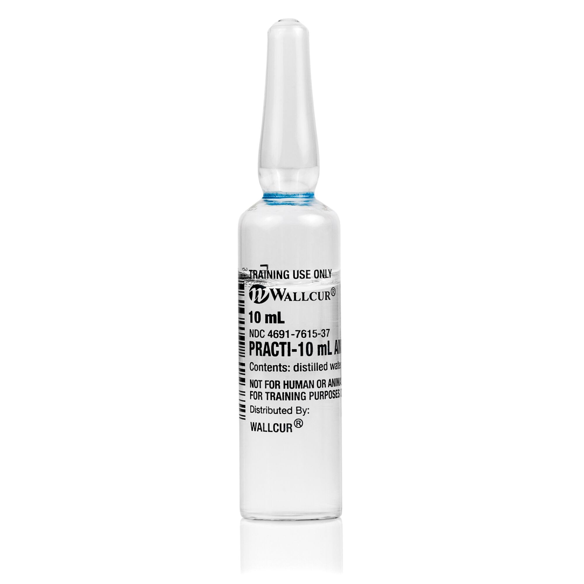 Practi-Ampoule 10mL (Paquet de 100) - Produit de simulation pour la formation médicale